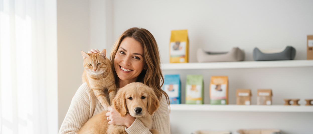 Contact Us Pet Store Hero Background